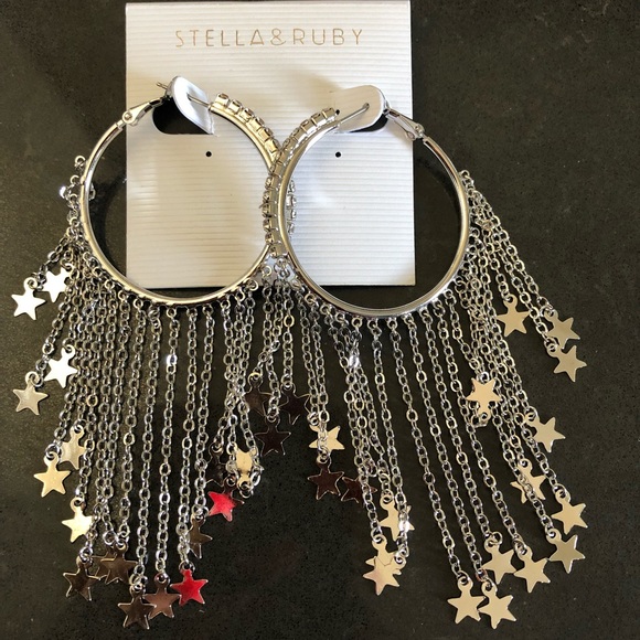 Stella & Ruby Jewelry - ⚡️FLASH SALE⚡️ NWT STELLA & RUBY Star Earrings